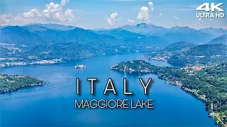 Italy (Maggiore Lake) - A Cinematic Drone Flight 4K 60FPS