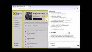 Equipment Locker Demo: Fixing the Information and Skills Gap Behind Unplanned Downtime
