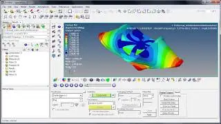 Nastran - Normal modes Analysis using HyperMesh