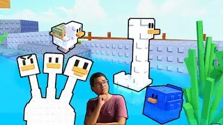 CRIEI UM LAGO DE PATOS MUTANTES!!! (ROBLOX - MY DUCK ARMY)