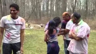 Mazdabrook holi celebration