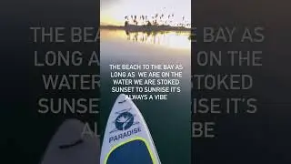 Paddle boarding at sunset #paddleboarding #supboards #standuppaddle #sandiegofamily