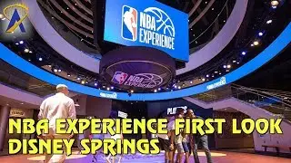 First Look inside NBA Experience at Disney Springs West Side