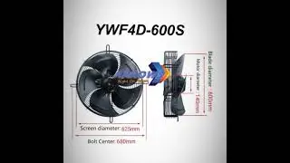 Axial fan condensor