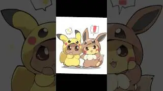 Pikachu&Evee #pokemon #pokemoncards#eevee#evolie#pikachu #pourtoi #pok&eacute;mon #pokemontcg #booster