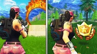 GUIDE des D&Eacute;FIS de la SEMAINE 4 de FORTNITE Battle Royale !! - (Saison 5)