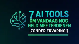 7 AI-tools om vandaag nog geld mee te verdienen (zonder ervaring!)