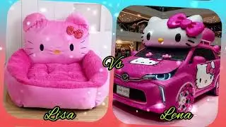 Lisa or Lena Hello Kitty #viral #choose #lisaorlena #cute #foryou 