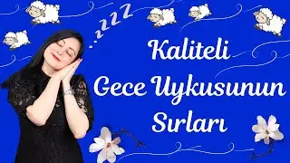 İYİ BİR GECE UYKUSU İÇİN EN ÖNEMLİ TÜYOLAR