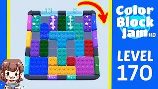 Color Block Jam Level 170 Solution Walkthrough