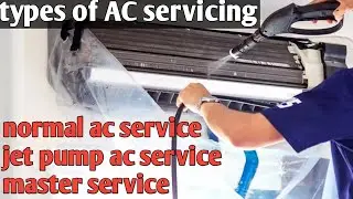 Types of AC servicing