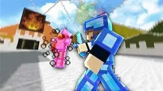 Random Youtuber ne Pvp ke liye challenge kr dia  #pvp #minecraft@RoltyEditz