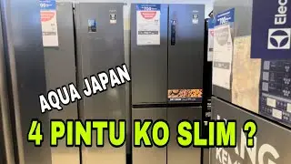 KULKAS 4 PINTU PALING SLIM AQUA JAPAN NEW 2024