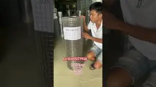 Lưới inox nu&ocirc;i chồn &ocirc;2,5 vu&ocirc;ng #trangtrai #trangtrai #chonhuong