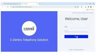 C-Zentrix Call Center - Agent Panel