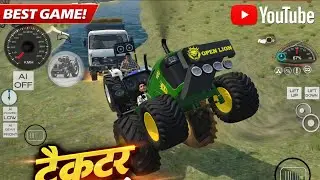 Indian tractor simulator game ka video ##popular #tractor #games #viral 