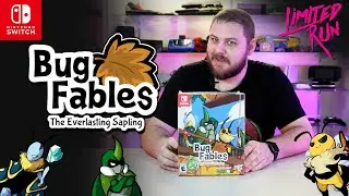BUG FABLES: The Everlasting Sapling Collector's Edition For Nintendo Switch UNBOXING | Limited Run