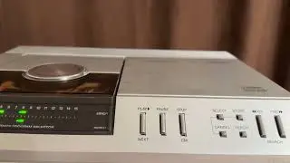Magnavox FD-1000 CD Player ( aka PHILIPS CD-100 ) Latest Non Over Sampling version
