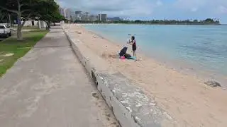 Biking Through Paradise | Ala Moana & Magic Island POV in Hawaii 4K