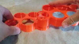 3d printed egg holder - stackable