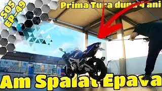 Yamaha R6 2001 - Prima tura dupa 4 ani - Am spalat motocicleta - #S05EP49 #edurider #motovlog