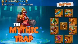 Mythic Rally Trap Baiting with Other Rally Traps || Lords Mobile
