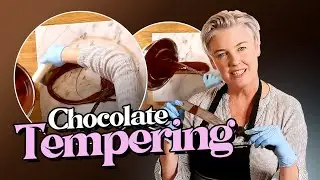 Tempering Chocolate on a Stone Slab - A Step by Step Tutorial