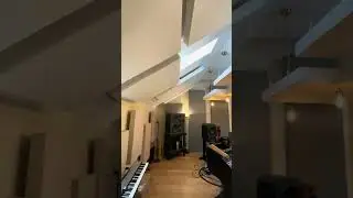 Tony Maserati Recording Studio Treated With Our 4&rdquo; Bass Traps Plus Easily Height Adjustable Clouds!
