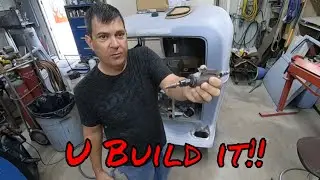 Custom Body Work | Frenching 48 Chevy Tail Lights into a 1935 Chevy Sedan Episode 22