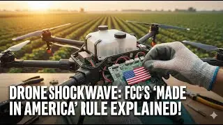 Drone Shockwave: FCC's 'Made in America' Rule Explained! #drone  #droneamerica #dronesinamerica