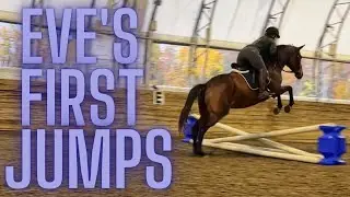 Getting Back to My Roots: OTTB's first jumps! // Kaitehh Equestrian