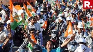 Youth Congress Stages A Protest Outside Rahul Gandhi's Residence In New Delhi