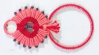 Macrame Towel Holder