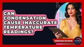 Can Condensation Cause Inaccurate Temperature Readings? - Thermodynamics For Everyone