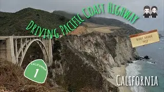 Driving Along The Pacific Coast Highway!