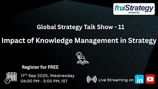 Global Strategy Talk Show - 11 : Impact of Knowledge Management in Strategy