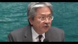 Finance Sec. John Tsang on the Wang Chau land development controversy