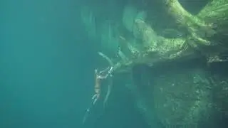 Freediving Cenote Angelita