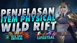 Penjelasan Item Attack Speed Critical dan Life Steal di Wild Rift - Physical Item part 1
