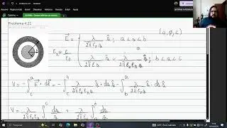 Problema 4.21 - Griffiths: Campos Elétricos na Matéria