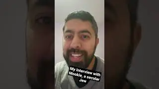 My interview with Mookie, a secular Jew