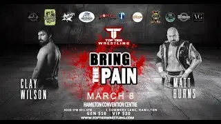 FULL MATCH - BRING THE PAIN - MATT BURNS VS CLAW WILSON