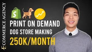 CASE STUDY $250k Per Month Selling Dog Canvases Shopify Print On Demand 2020