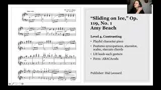 Pedagogical Piano Works by Diverse Composers- Jenna Klein