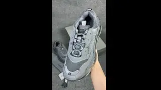 Balenciaga Triple S Clear Sole Dark Grey 541624W2GA11801