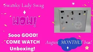 Swanky Lady Swag Box - August 2021 *Unboxing Video*