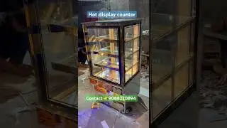 Hot display counter misty showcase misty almari in Kolkata bakery  pastry counter ☎️9088220894