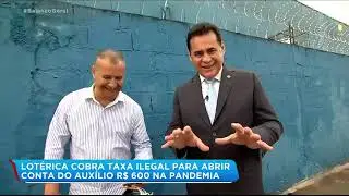 Fiscalização em lotérica por cobrança de taxa ilegal. Assistam!!!