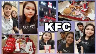 || KFC Burdwan || With Best Friend || What we ate ? || vlog || saina Beauty World ||