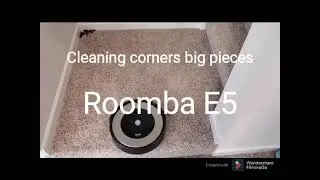 Robot Vacuums. Coredy R750 vs Roomba E5 cleaning corners.